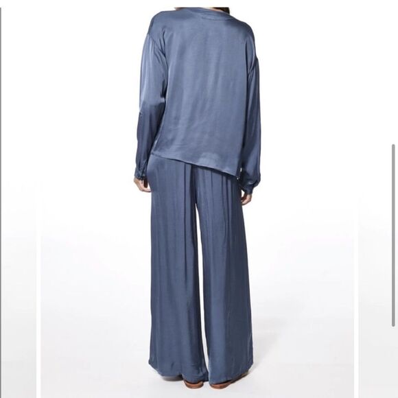 Young fabulous and broke aiko silk pants wide leg - Picture 3 of 5